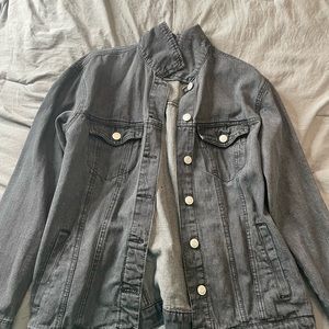 DENIM BLACK JEAN JACKET